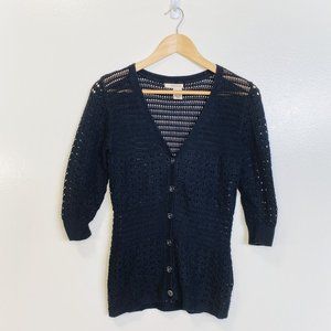 🌿 DKNY Jeans | Black Knit Cardigan